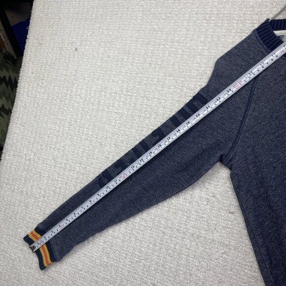Retro Tommy Hilfiger Boys Youth XL 16-18 Navy Blue Crewneck Sweater Long sleeve - Picture 10 of 16